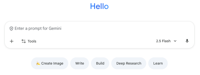 Gemini Quick Actions