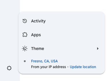 Gemini Settings and Help
